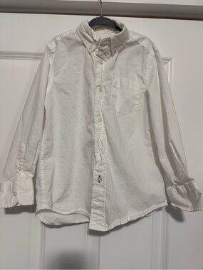 Crewcuts Boy’s Classic White Button-Down Shirt